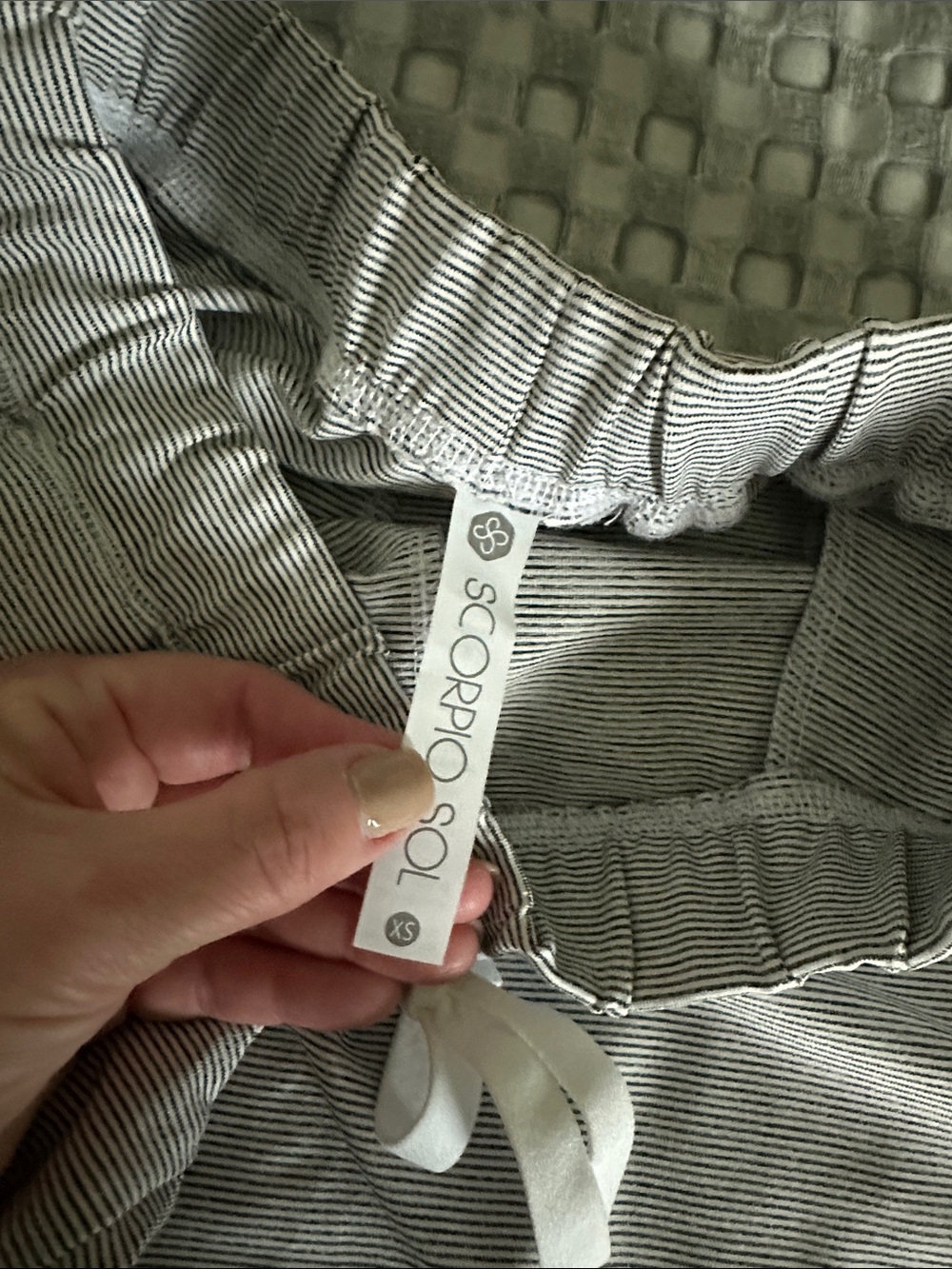 Scorpio Sol Light Gray Jogger Pants - Picture 5 of 8